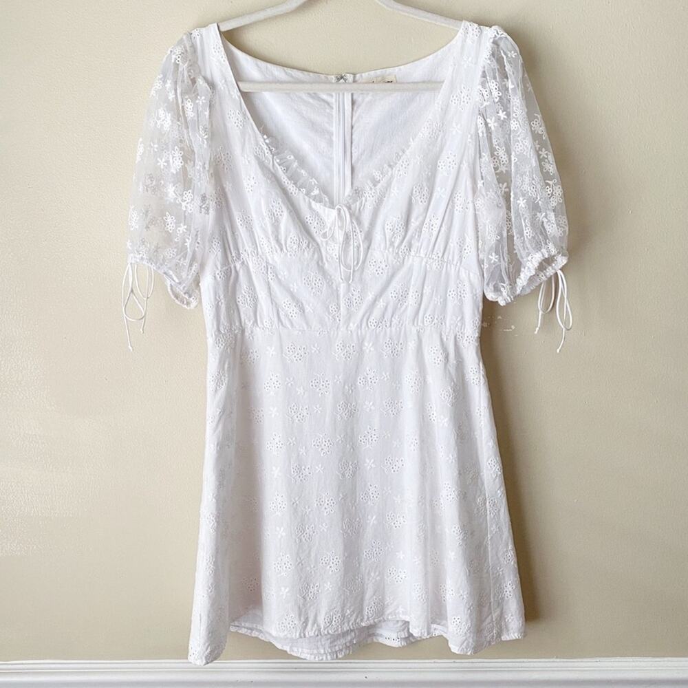 For Love And Lemons White Mini Dress - Picture 3 of 8